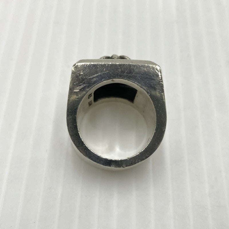 【中古品】【メンズ】 CHROME HEARTS クロムハーツ CH PRS LETTER BLOCK RING CHプラス レター ブロック リング 指輪 アクセサリー 190-261027-yo-27-teih カラー：シルバー 16号 万代Net店