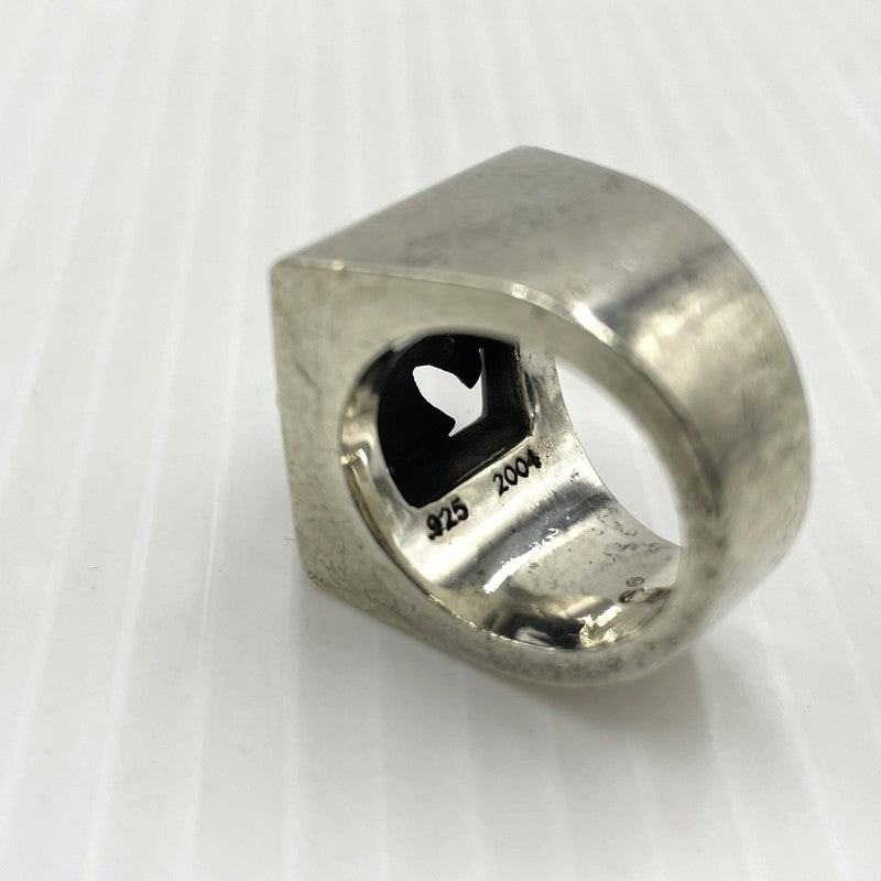 【中古品】【メンズ】 CHROME HEARTS クロムハーツ CH PRS LETTER BLOCK RING CHプラス レター ブロック リング 指輪 アクセサリー 190-261027-yo-27-teih カラー：シルバー 16号 万代Net店