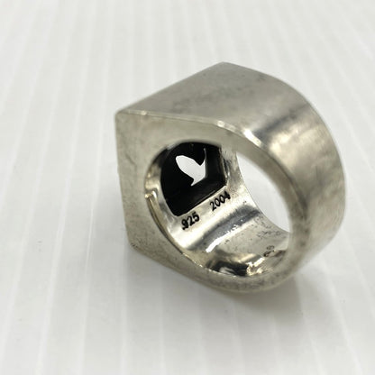 【中古品】【メンズ】 CHROME HEARTS クロムハーツ CH PRS LETTER BLOCK RING CHプラス レター ブロック リング 指輪 アクセサリー 190-261027-yo-27-teih カラー：シルバー 16号 万代Net店