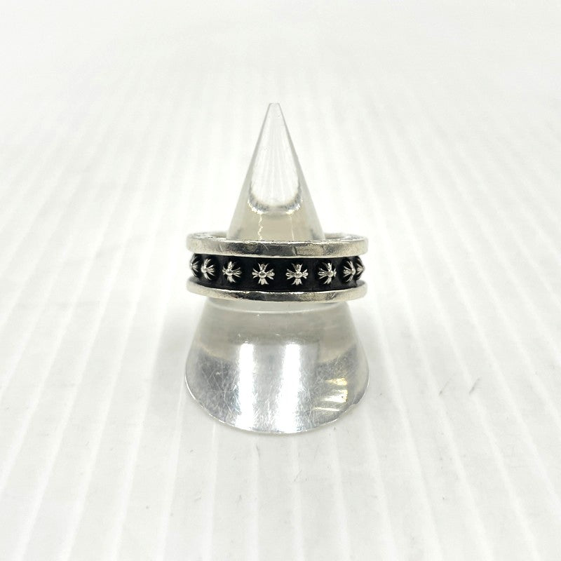 【中古品】【メンズ】 CHROME HEARTS クロムハーツ CH PRS MINI CHプラス ミニ リング 指輪 アクセサリー 190-261027-yo-26-teih カラー：シルバー 15号 万代Net店