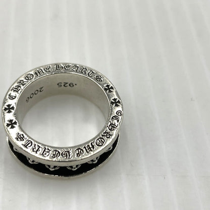 【中古品】【メンズ】 CHROME HEARTS クロムハーツ CH PRS MINI CHプラス ミニ リング 指輪 アクセサリー 190-261027-yo-26-teih カラー：シルバー 15号 万代Net店
