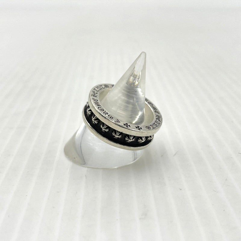 【中古品】【メンズ】 CHROME HEARTS クロムハーツ CH PRS MINI CHプラス ミニ リング 指輪 アクセサリー 190-261027-yo-26-teih カラー：シルバー 15号 万代Net店