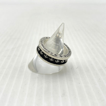 【中古品】【メンズ】 CHROME HEARTS クロムハーツ CH PRS MINI CHプラス ミニ リング 指輪 アクセサリー 190-261027-yo-26-teih カラー：シルバー 15号 万代Net店