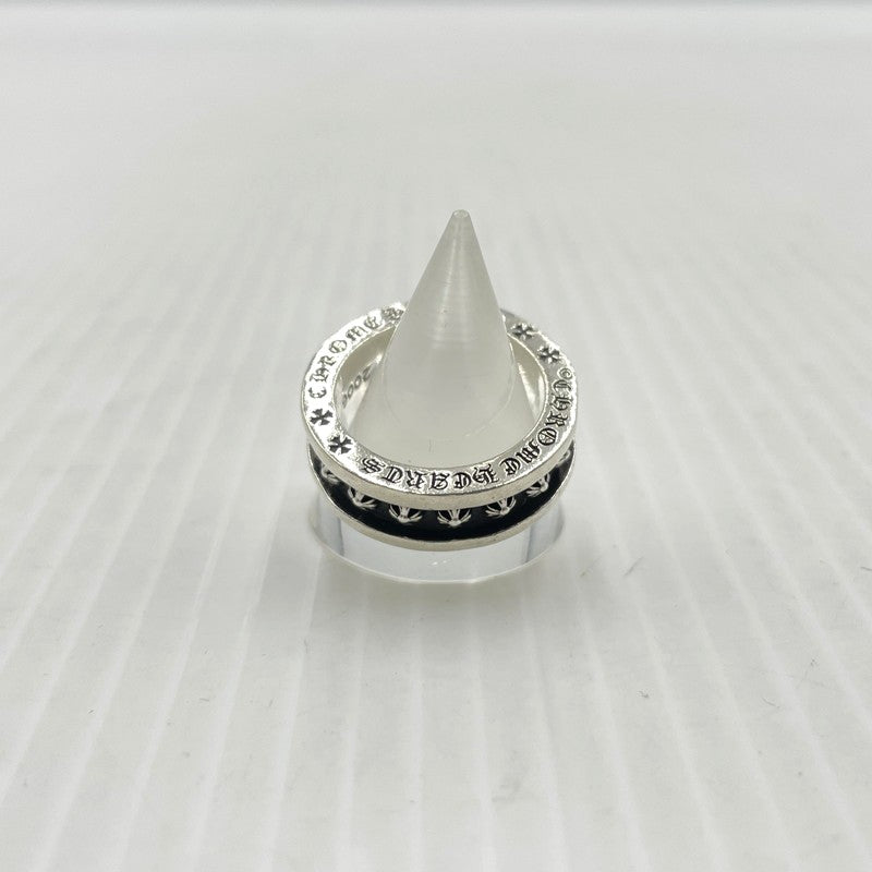 【中古品】【メンズ】 CHROME HEARTS クロムハーツ CH PRS MINI CHプラス ミニ リング 指輪 アクセサリー 190-261027-yo-26-teih カラー：シルバー 15号 万代Net店
