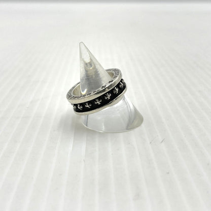 【中古品】【メンズ】 CHROME HEARTS クロムハーツ CH PRS MINI CHプラス ミニ リング 指輪 アクセサリー 190-261027-yo-26-teih カラー：シルバー 15号 万代Net店