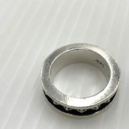 【中古品】【メンズ】 CHROME HEARTS クロムハーツ CH PRS MINI CHプラス ミニ リング 指輪 アクセサリー 190-261027-yo-26-teih カラー：シルバー 15号 万代Net店