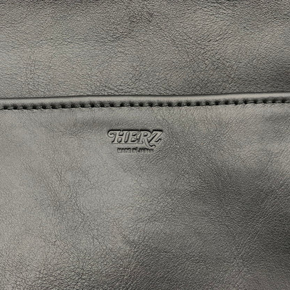 【中古品】【メンズ/レディース】 HERZ ヘルツ LEATHER SHOULDER BAG レザー ショルダーバッグ カバン 188-260929-ko-20-teih カラー：ブラック/ブラウン 万代Net店