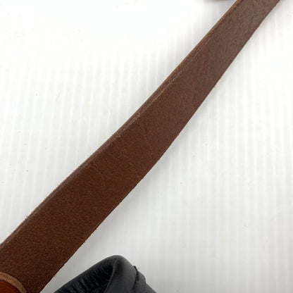 【中古品】【メンズ/レディース】 HERZ ヘルツ LEATHER SHOULDER BAG レザー ショルダーバッグ カバン 188-260929-ko-20-teih カラー：ブラック/ブラウン 万代Net店
