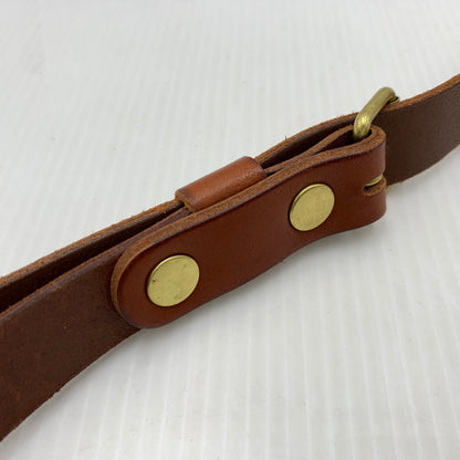 【中古品】【メンズ/レディース】 HERZ ヘルツ LEATHER SHOULDER BAG レザー ショルダーバッグ カバン 188-260929-ko-20-teih カラー：ブラック/ブラウン 万代Net店