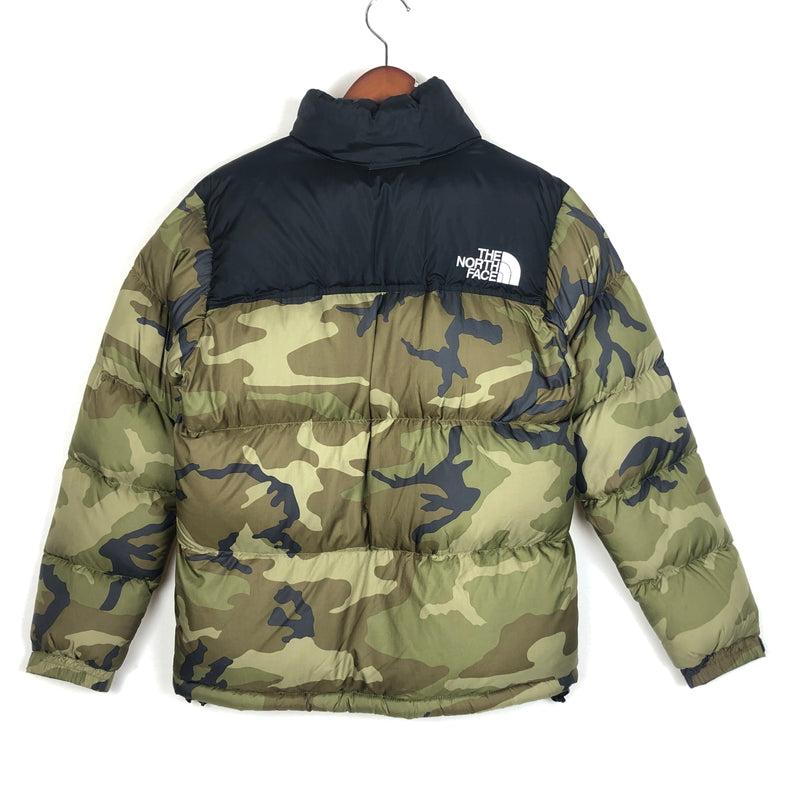 【中古品】【メンズ】 THE NORTH FACE ザ ノースフェイス NOVELTY NUPTSE JACKET ND91842 ノベルティー ヌプシ ジャケット アウター 144-260929-sa-32-teih サイズ：M カラー：カモ柄 万代Net店