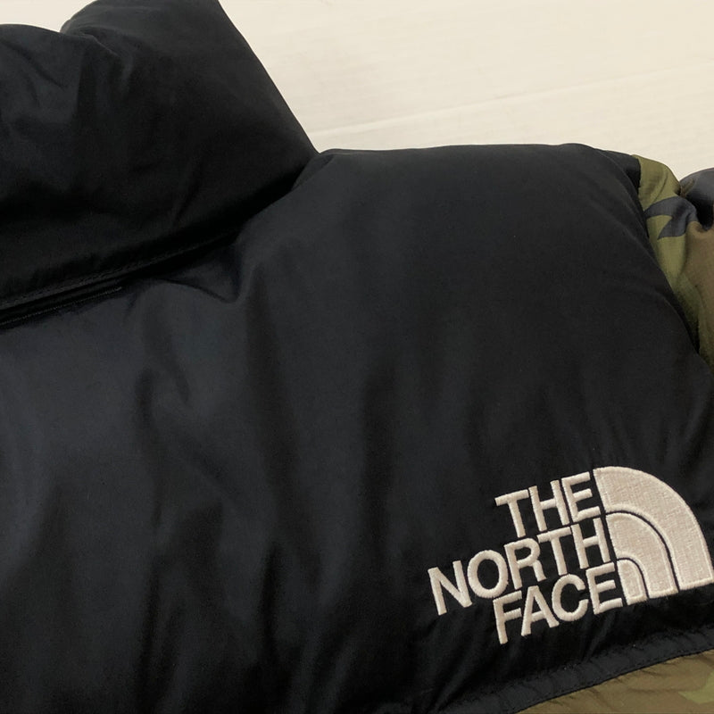 【中古品】【メンズ】 THE NORTH FACE ザ ノースフェイス NOVELTY NUPTSE JACKET ND91842 ノベルティー ヌプシ ジャケット アウター 144-260929-sa-32-teih サイズ：M カラー：カモ柄 万代Net店