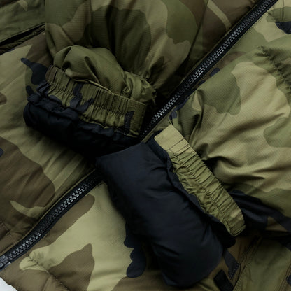 【中古品】【メンズ】 THE NORTH FACE ザ ノースフェイス NOVELTY NUPTSE JACKET ND91842 ノベルティー ヌプシ ジャケット アウター 144-260929-sa-32-teih サイズ：M カラー：カモ柄 万代Net店