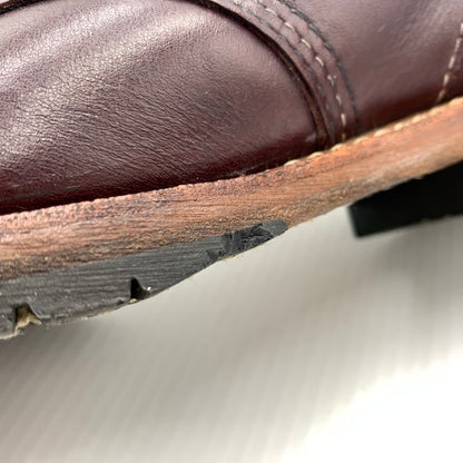 【中古品】【メンズ】 RED WING レッドウィング BECKMAN BOOTS BLACK CHERRY 9011 ベックマン ブーツ 靴 ラウンドトゥ 164-260929-ko-27-teih サイズ：26cm カラー：レッド 万代Net店