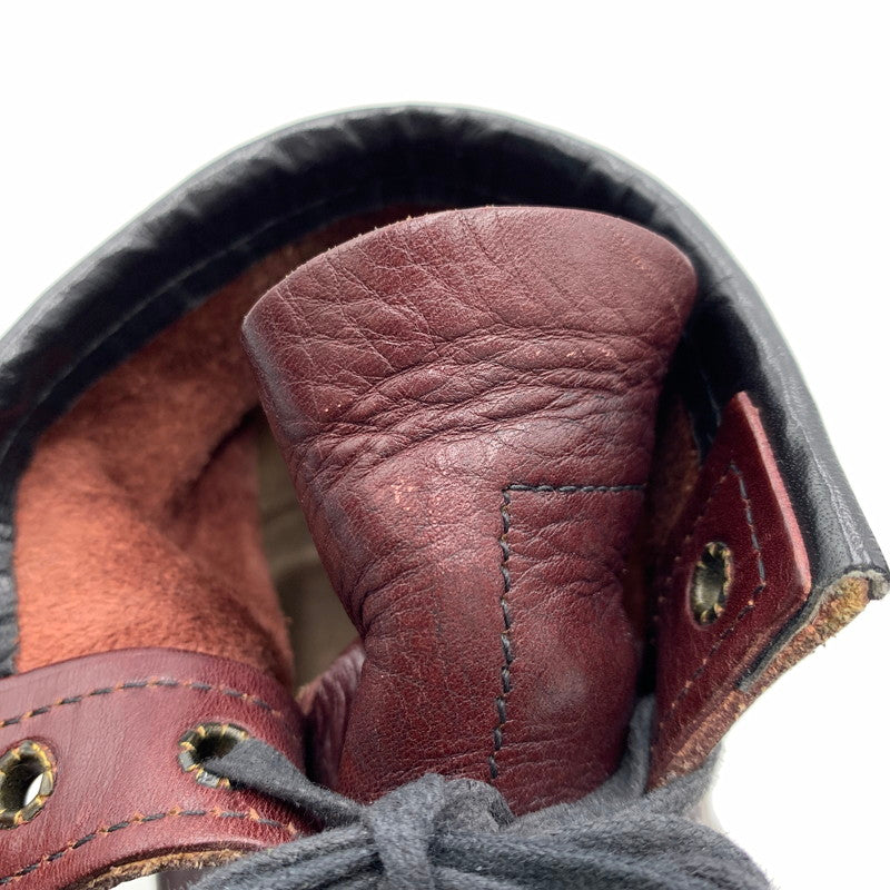 【中古品】【メンズ】 RED WING レッドウィング BECKMAN BOOTS BLACK CHERRY 9011 ベックマン ブーツ 靴 ラウンドトゥ 164-260929-ko-27-teih サイズ：26cm カラー：レッド 万代Net店