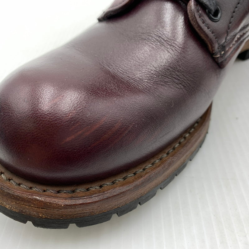 【中古品】【メンズ】 RED WING レッドウィング BECKMAN BOOTS BLACK CHERRY 9011 ベックマン ブーツ 靴 ラウンドトゥ 164-260929-ko-27-teih サイズ：26cm カラー：レッド 万代Net店