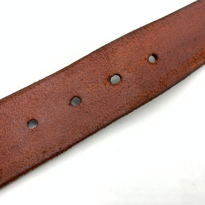 【中古品】【メンズ】 Vintage Works ヴィンテージワークス HAND MADE LEATHER BELT DH5684 ハンドメイド レザーベルト アクセサリー 205-260929-ko-03-teih カラー：ブラック系 万代Net店