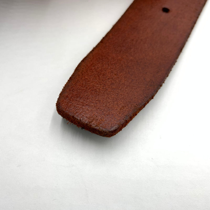 【中古品】【メンズ】 Vintage Works ヴィンテージワークス HAND MADE LEATHER BELT DH5684 ハンドメイド レザーベルト アクセサリー 205-260929-ko-03-teih カラー：ブラック系 万代Net店