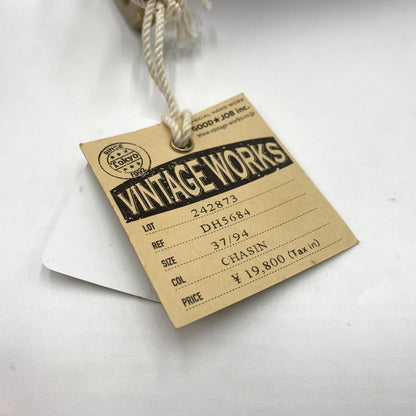 【中古品】【メンズ】 Vintage Works ヴィンテージワークス HAND MADE LEATHER BELT DH5684 ハンドメイド レザーベルト アクセサリー 205-260929-ko-03-teih カラー：ブラック系 万代Net店