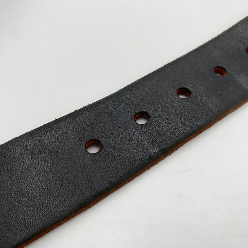 【中古品】【メンズ】 Vintage Works ヴィンテージワークス HAND MADE LEATHER BELT DH5684 ハンドメイド レザーベルト アクセサリー 205-260929-ko-03-teih カラー：ブラック系 万代Net店