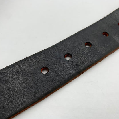 【中古品】【メンズ】 Vintage Works ヴィンテージワークス HAND MADE LEATHER BELT DH5684 ハンドメイド レザーベルト アクセサリー 205-260929-ko-03-teih カラー：ブラック系 万代Net店