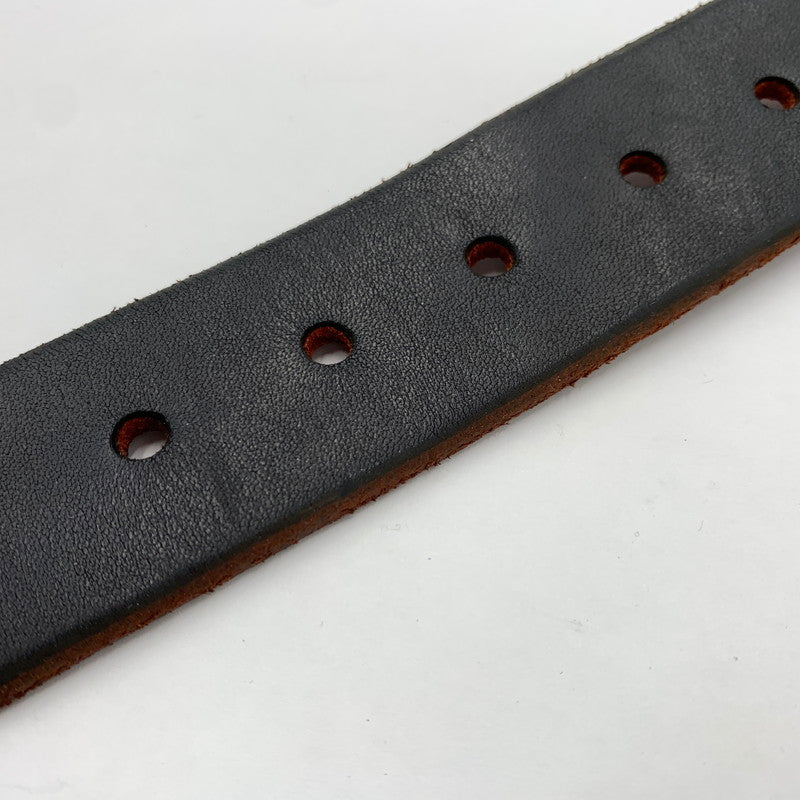 【中古品】【メンズ】 Vintage Works ヴィンテージワークス HAND MADE LEATHER BELT DH5684 ハンドメイド レザーベルト アクセサリー 205-260929-ko-03-teih カラー：ブラック系 万代Net店