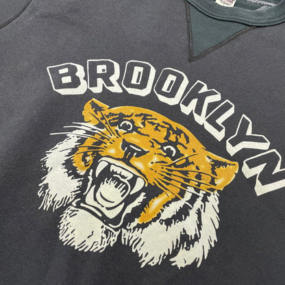 【中古品】【メンズ】 BARNS OUTFITTERS バーンズアウトフィッター STANDARD COZUN TIGER SWEAT スタンダード コズン タイガー スウェット 両Vガゼット 長袖 トップス トレーナー 145-260930-yo-12-teih サイズ：L カラー：グレー 万代Net店