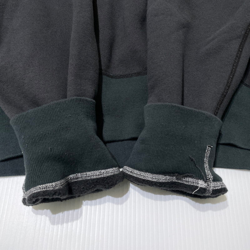 【中古品】【メンズ】 BARNS OUTFITTERS バーンズアウトフィッター STANDARD COZUN TIGER SWEAT スタンダード コズン タイガー スウェット 両Vガゼット 長袖 トップス トレーナー 145-260930-yo-12-teih サイズ：L カラー：グレー 万代Net店