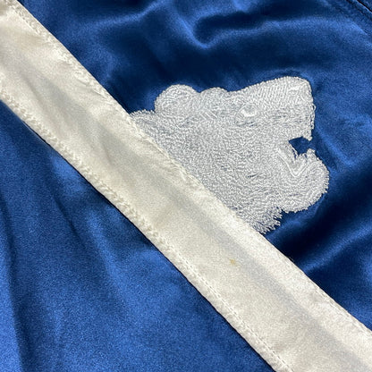 【中古品】【メンズ】 603 MIDWEST ロクマルサン ミッドウエスト TIGER EMBROIDERY SILK SKA-JACKET 虎刺繍 シルク スカジャン ライトアウター スーベニアジャケット 147-260930-yo-09-teih サイズ：L カラー：ネイビー 万代Net店