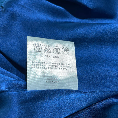【中古品】【メンズ】 603 MIDWEST ロクマルサン ミッドウエスト TIGER EMBROIDERY SILK SKA-JACKET 虎刺繍 シルク スカジャン ライトアウター スーベニアジャケット 147-260930-yo-09-teih サイズ：L カラー：ネイビー 万代Net店