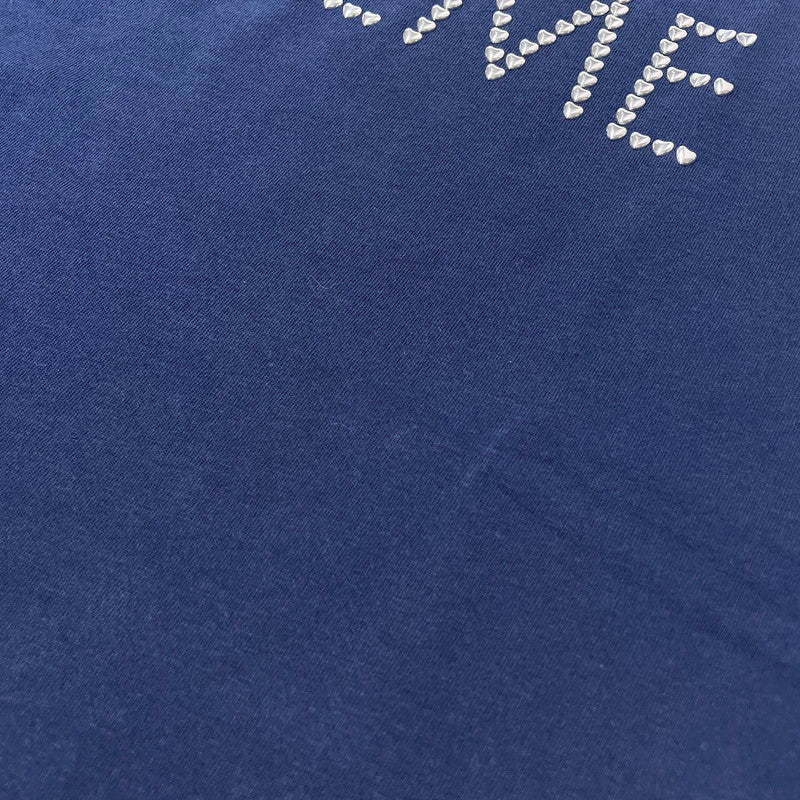 【中古品】【メンズ】 SUPREME シュプリーム 26FW HEARTS STUDDED SS TOP ハート スタッズ ショートスリーブ Tシャツ 半袖 トップス 149-260930-yo-19-teih サイズ：M カラー：ネイビー 万代Net店