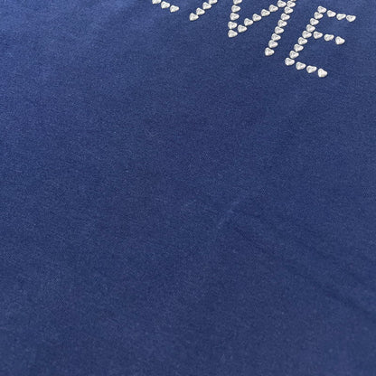 【中古品】【メンズ】 SUPREME シュプリーム 26FW HEARTS STUDDED SS TOP ハート スタッズ ショートスリーブ Tシャツ 半袖 トップス 149-260930-yo-19-teih サイズ：M カラー：ネイビー 万代Net店