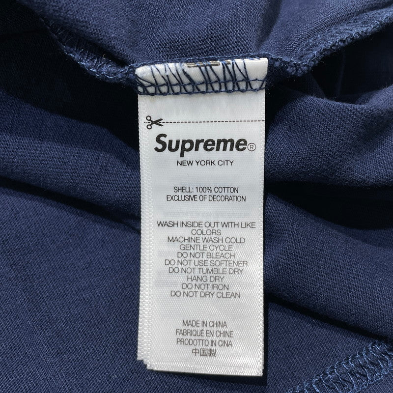 【中古品】【メンズ】 SUPREME シュプリーム 26FW HEARTS STUDDED SS TOP ハート スタッズ ショートスリーブ Tシャツ 半袖 トップス 149-260930-yo-19-teih サイズ：M カラー：ネイビー 万代Net店