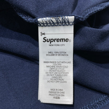 【中古品】【メンズ】 SUPREME シュプリーム 26FW HEARTS STUDDED SS TOP ハート スタッズ ショートスリーブ Tシャツ 半袖 トップス 149-260930-yo-19-teih サイズ：M カラー：ネイビー 万代Net店