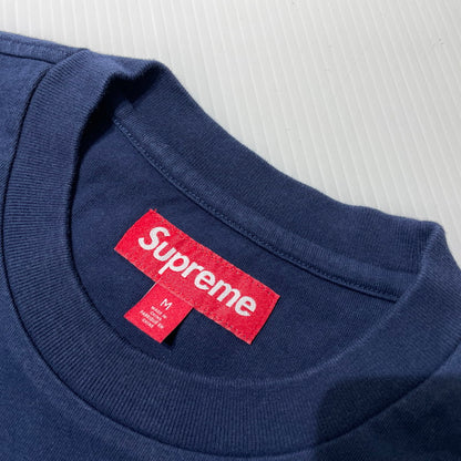 【中古品】【メンズ】 SUPREME シュプリーム 26FW HEARTS STUDDED SS TOP ハート スタッズ ショートスリーブ Tシャツ 半袖 トップス 149-260930-yo-19-teih サイズ：M カラー：ネイビー 万代Net店