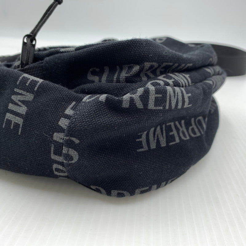 【中古品】【メンズ/レディース】 Supreme シュプリーム 26FW SHOULDER BAG FW26B8-BLK-OS ショルダーバッグ カバン 149-260929-ko-18-teih カラー：ブラック 万代Net店