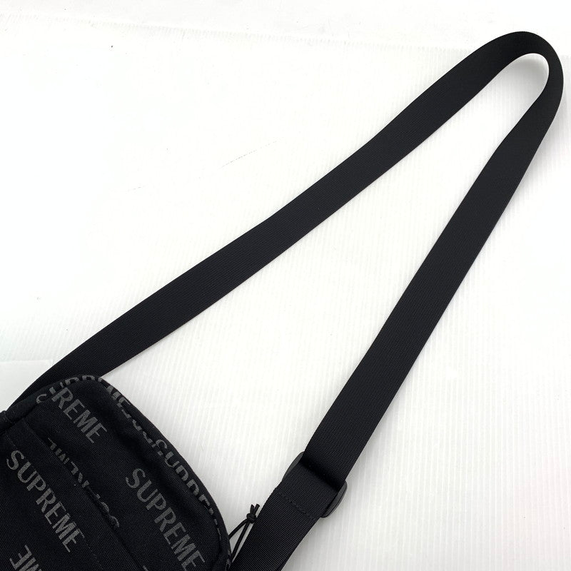 【中古品】【メンズ/レディース】 Supreme シュプリーム 26FW SHOULDER BAG FW26B8-BLK-OS ショルダーバッグ カバン 149-260929-ko-18-teih カラー：ブラック 万代Net店