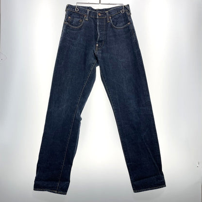 【中古品】【メンズ】 EVISU エヴィス カモメ PAINT DENIM PANTS ペイント デニムパンツ ボトムス 156-260930-yo-01-teih サイズ：32 カラー：インディゴ 万代Net店