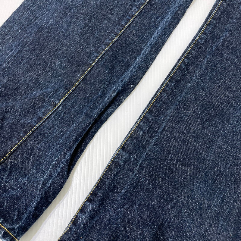 【中古品】【メンズ】 EVISU エヴィス カモメ PAINT DENIM PANTS ペイント デニムパンツ ボトムス 156-260930-yo-01-teih サイズ：32 カラー：インディゴ 万代Net店