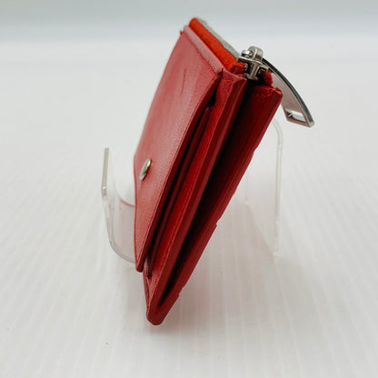 【中古品】【メンズ/レディース】 BOTTEGA VENETA ボッテガ・ヴェネタ FRAGMENT CASE フラグメントケース 財布 コインケース 181-260929-ko-10-teih カラー：レッド 万代Net店