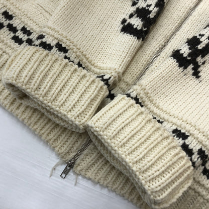 【中古品】【メンズ】 EMOTIONALLY UNAVAILABLE EU エモーショナリー アンアベイラブル イーユー LATIN KNIT JACKET ラテン ニット ジャケット アウター 141-260929-sa-34-teih サイズ：M カラー：ベージュ 万代Net店