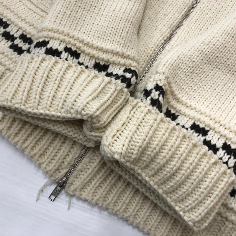 【中古品】【メンズ】 EMOTIONALLY UNAVAILABLE EU エモーショナリー アンアベイラブル イーユー LATIN KNIT JACKET ラテン ニット ジャケット アウター 141-260929-sa-34-teih サイズ：M カラー：ベージュ 万代Net店