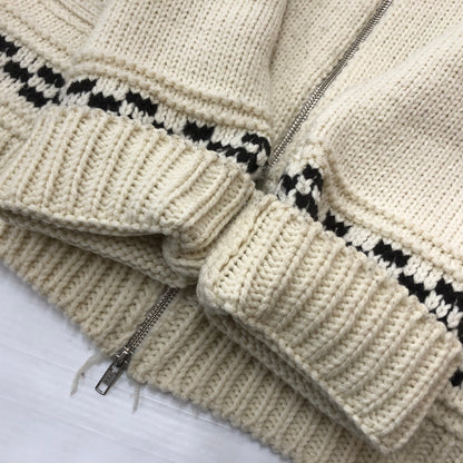 【中古品】【メンズ】 EMOTIONALLY UNAVAILABLE EU エモーショナリー アンアベイラブル イーユー LATIN KNIT JACKET ラテン ニット ジャケット アウター 141-260929-sa-34-teih サイズ：M カラー：ベージュ 万代Net店