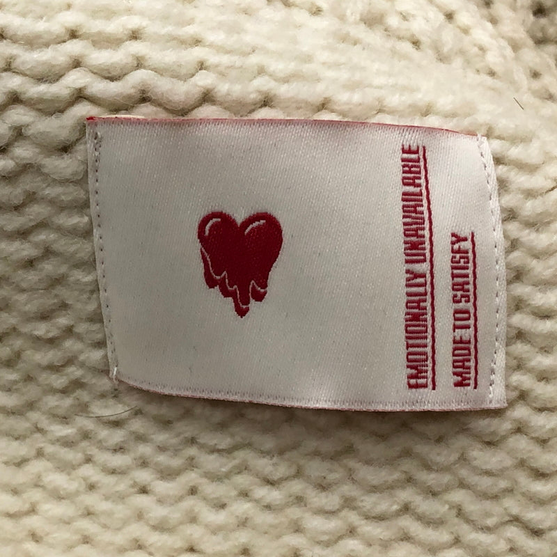 【中古品】【メンズ】 EMOTIONALLY UNAVAILABLE EU エモーショナリー アンアベイラブル イーユー LATIN KNIT JACKET ラテン ニット ジャケット アウター 141-260929-sa-34-teih サイズ：M カラー：ベージュ 万代Net店