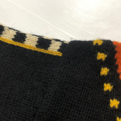 【中古品】【メンズ】 DRY BONES ドライボーンズ COWICHAN SWEATER カウチン セーター アウター 145-260929-sa-35-teih サイズ：3 カラー：オレンジ×ブラック 万代Net店