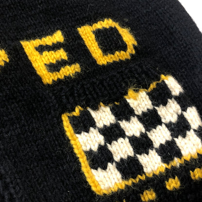【中古品】【メンズ】 DRY BONES ドライボーンズ COWICHAN SWEATER カウチン セーター アウター 145-260929-sa-35-teih サイズ：3 カラー：オレンジ×ブラック 万代Net店