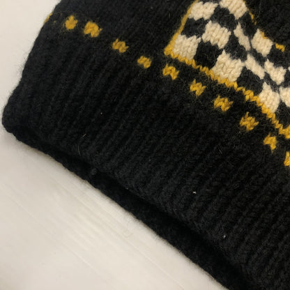 【中古品】【メンズ】 DRY BONES ドライボーンズ COWICHAN SWEATER カウチン セーター アウター 145-260929-sa-35-teih サイズ：3 カラー：オレンジ×ブラック 万代Net店