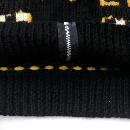 【中古品】【メンズ】 DRY BONES ドライボーンズ COWICHAN SWEATER カウチン セーター アウター 145-260929-sa-35-teih サイズ：3 カラー：オレンジ×ブラック 万代Net店