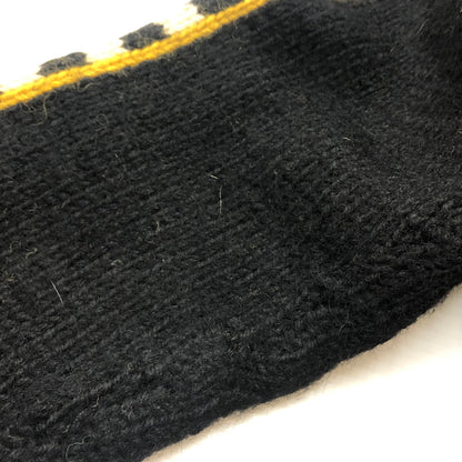 【中古品】【メンズ】 DRY BONES ドライボーンズ COWICHAN SWEATER カウチン セーター アウター 145-260929-sa-35-teih サイズ：3 カラー：オレンジ×ブラック 万代Net店