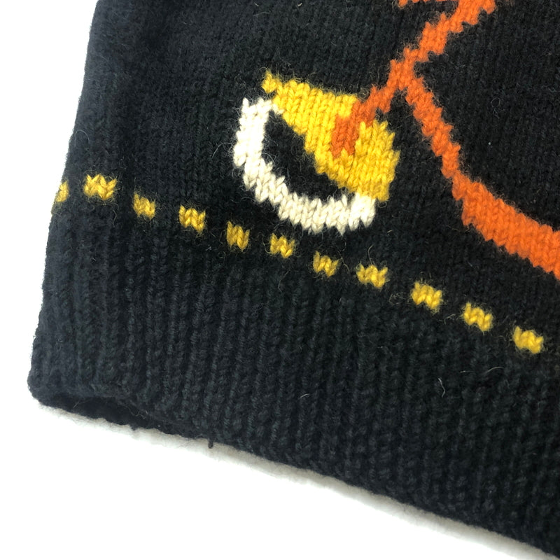 【中古品】【メンズ】 DRY BONES ドライボーンズ COWICHAN SWEATER カウチン セーター アウター 145-260929-sa-35-teih サイズ：3 カラー：オレンジ×ブラック 万代Net店
