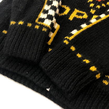【中古品】【メンズ】 DRY BONES ドライボーンズ COWICHAN SWEATER カウチン セーター アウター 145-260929-sa-35-teih サイズ：3 カラー：オレンジ×ブラック 万代Net店